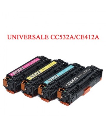 Toner universale per HP CC532A 304A CE412A 305A CF382A Canon 718 giallo 2800pag. Toner Compatibili shop ieginformatica