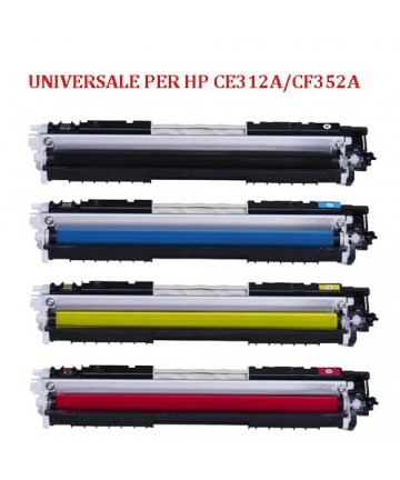 Toner Universale per HP CE312A CF352A CANON 729 GIALLO 950pag. Toner Compatibili shop ieginformatica