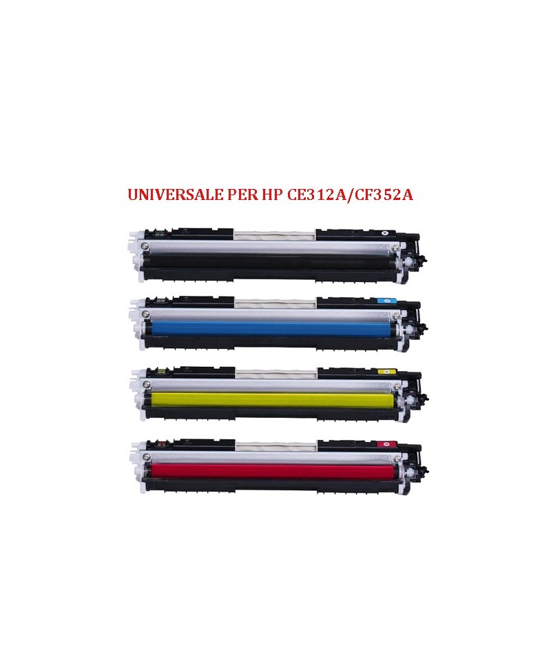 Toner Universale per HP CE312A CF352A CANON 729 GIALLO 950pag. Toner Compatibili shop ieginformatica