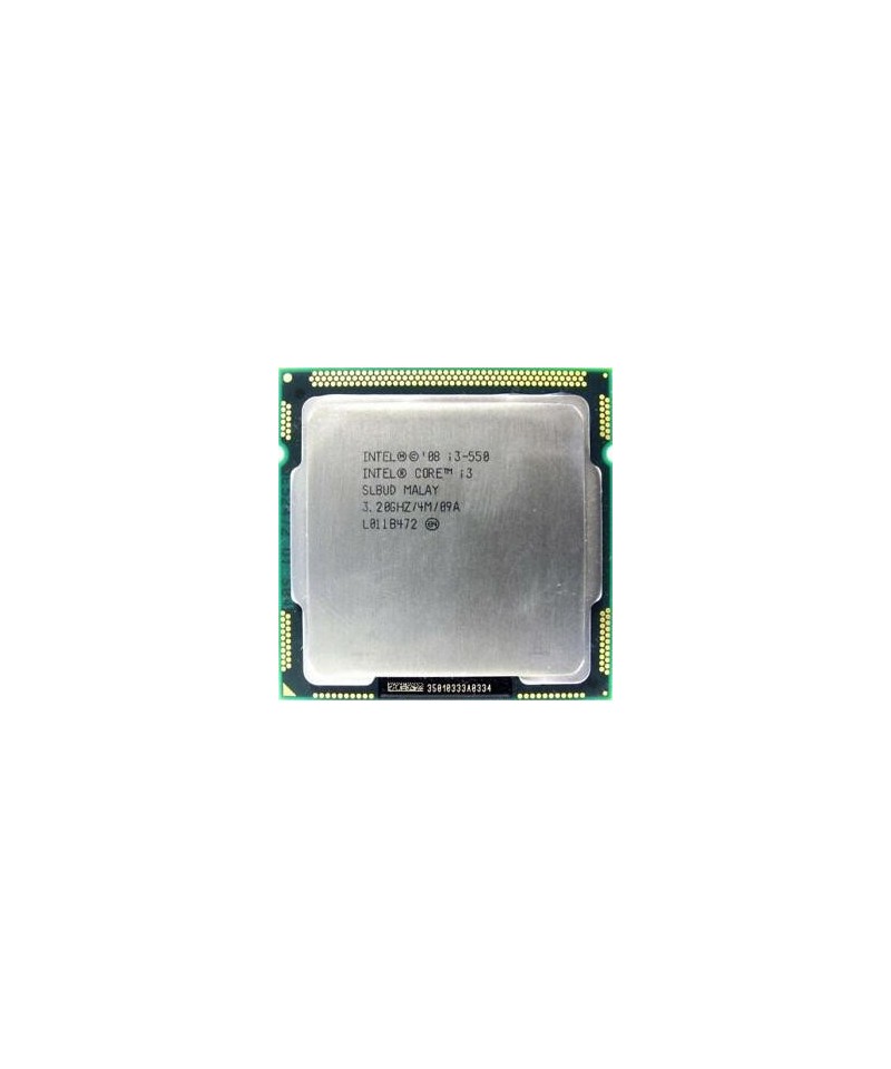 Processore Intel Core i3 550Frequenza di base del processore 3,20Ghzsocket  FCLGA1156