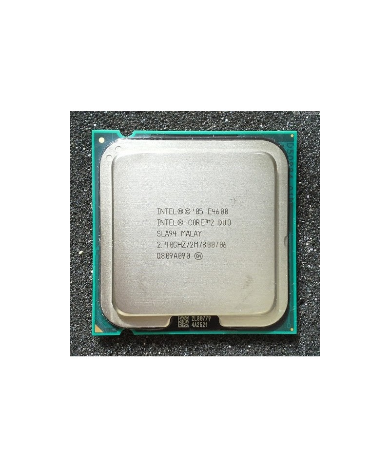 Processore Intel Core 2 Duo E4600Frequenza base del processore2,40 GHzSocket 775 Toner Compatibili shop ieginformatica