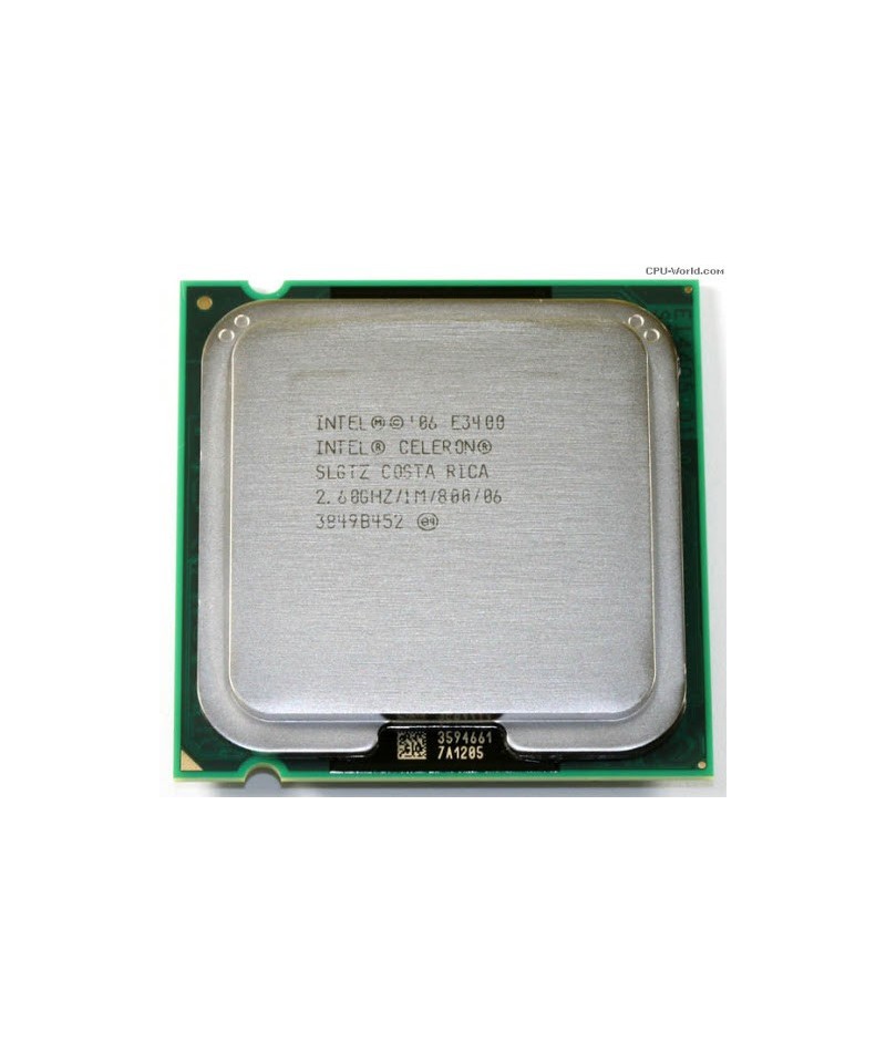 Processore Intel Celeron E 3400Frequenza base del processore2,60 GHzSocket 775