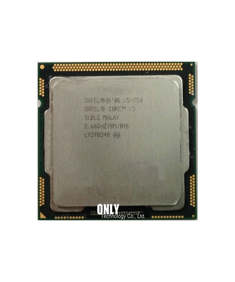 Intel Core i5 750Frequenza base del processore2,66 GHzSocket 1156
