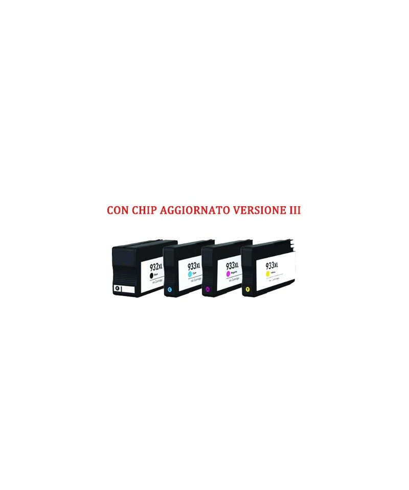 Cartuccia per HP 932XL CN053AE nero 1000pag con chip aggiornato versione III Toner Compatibili shop ieginformatica