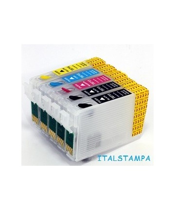 Cartuccia ricaricabile vuota per Epson T1811 nero con chip autoreset Toner Compatibili shop ieginformatica
